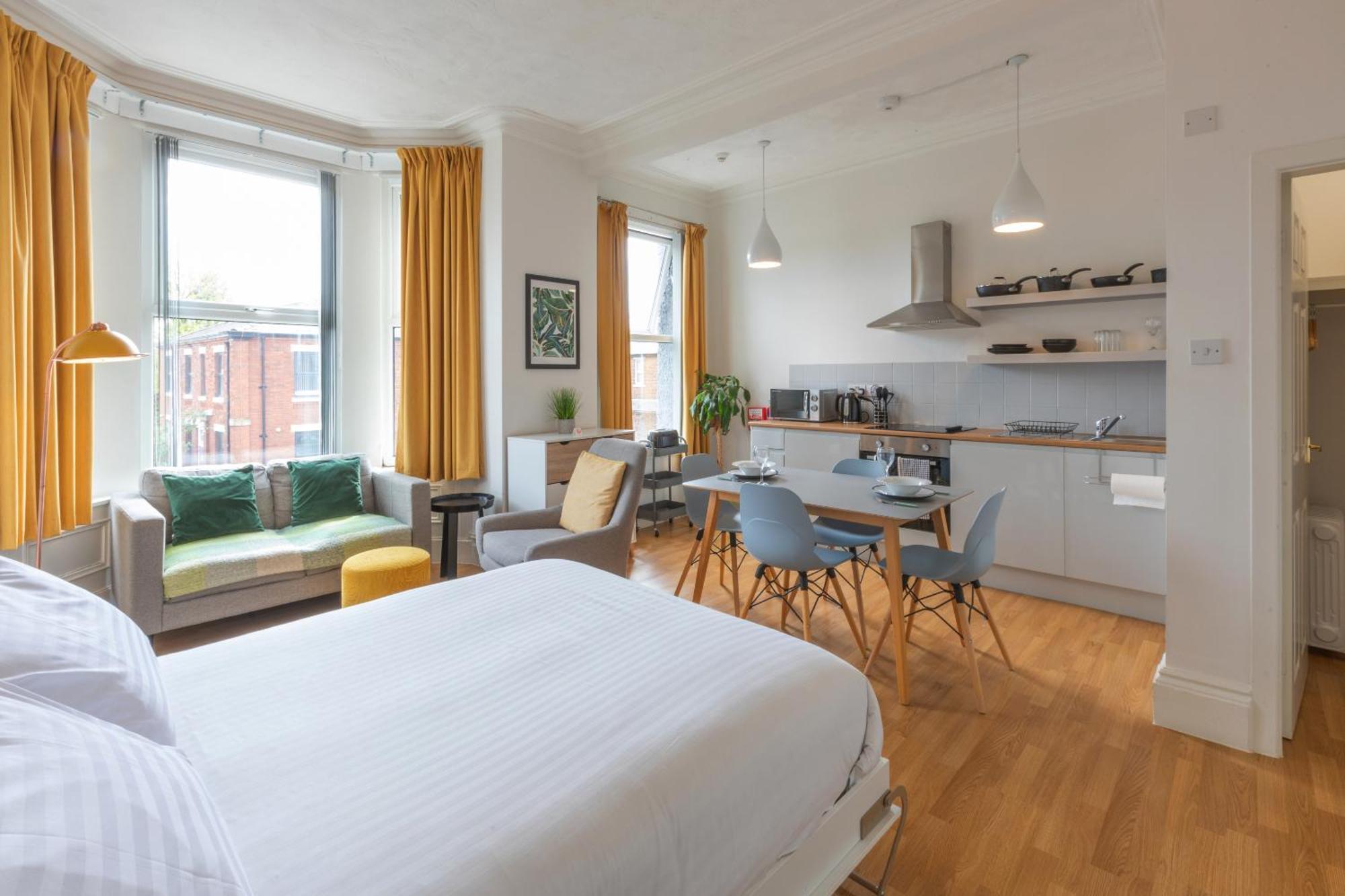 Studio Stay Fulwood Heights Preston  Phòng bức ảnh